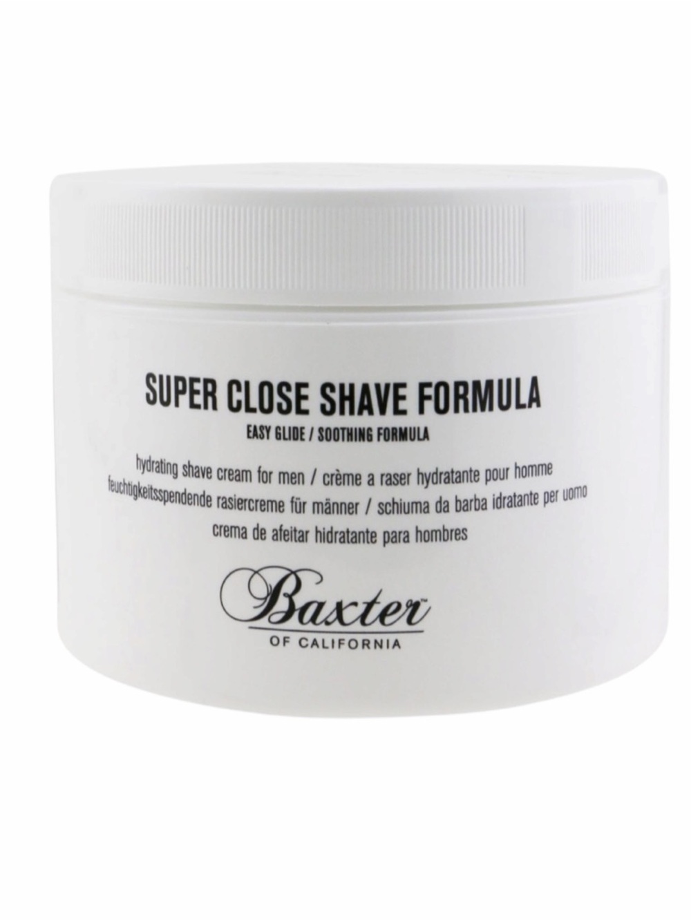 Baxter of California Super Close Shave Formula, All Skin Types, 8 fl oz SEALED
